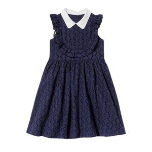 Janie and Jack Girls Navy Sleeveless Dress Size 8